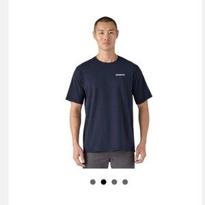 Patagonia Men's Dark Blue Short Sleeve Tee